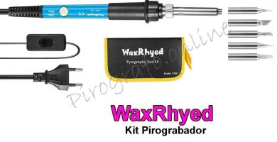 WaxRhyed pirograbador con regulador de temperatura